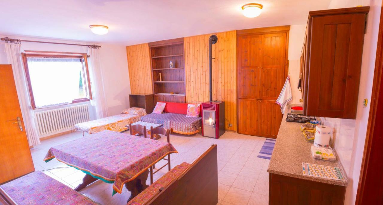 Pergolato Alpino P.Terra Apartman Teglio Kültér fotó